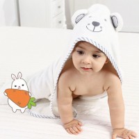 Best Quality hooded baby bath towels animal customized face towel