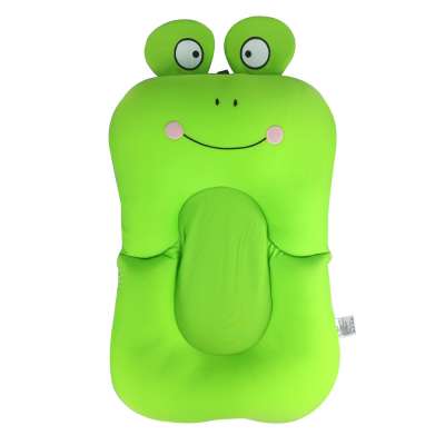 Baby Bathtub Baby Bloom Bath Mat Newborn Floating Shower Folding Stent Support Seat Infant Pad Seat Cushion