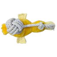 Low MOQ Rope In Stuffed Toy juguetes para mascotas dog activity chew toy duck